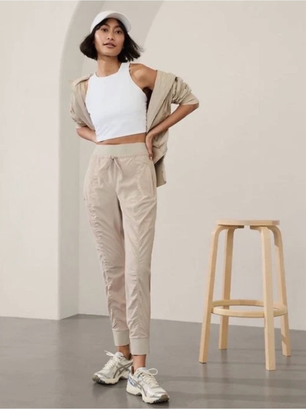 Athleta Attitude Jogger Pant 12 Abalone